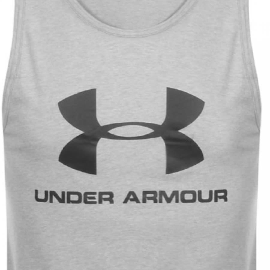 Alternative Image for ProductUnder Armour Sportstyle Vest T Shirt Grey3